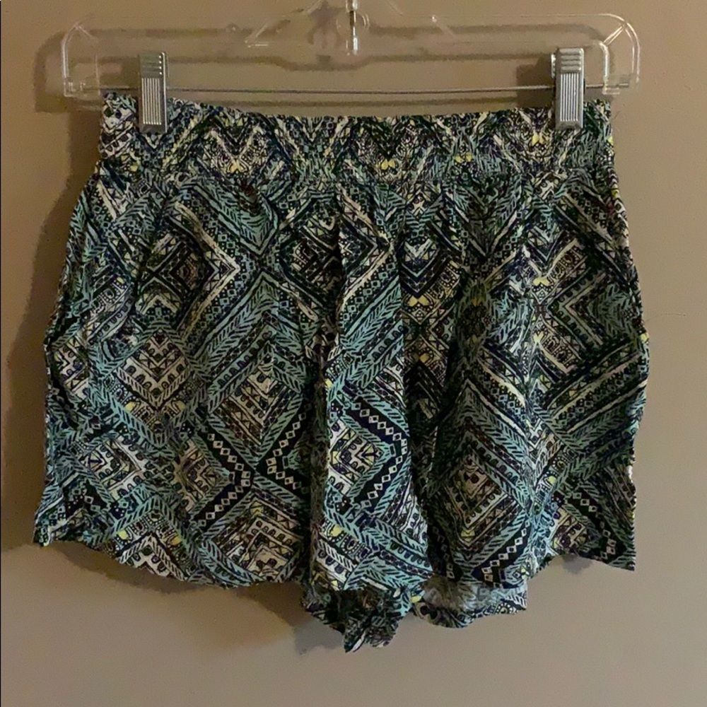 Flowy Aztec Pattern Shorts